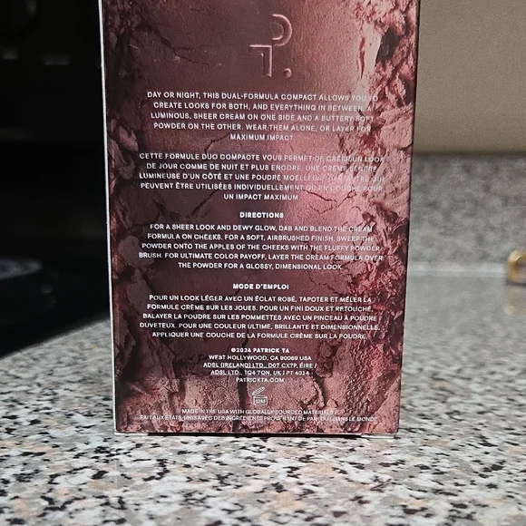 Patrick Ta Double-Take Cream + Powder Blush Duo - Pink and Tan - Picture 7 of 8